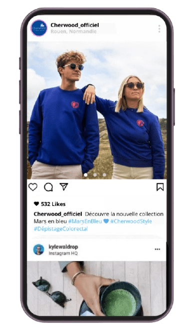 Maquette Instagram Cherwood