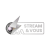 Logo stream et vous blanc